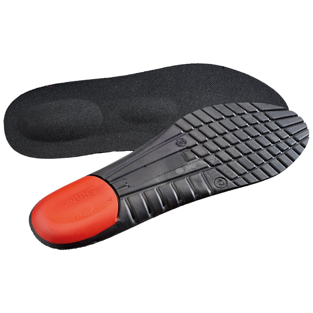 Gr .44 *BILLE* GEL-FERSEN-EINLEGESOHLE schwarz *BILLE* GEL-HEEL-INSOLE