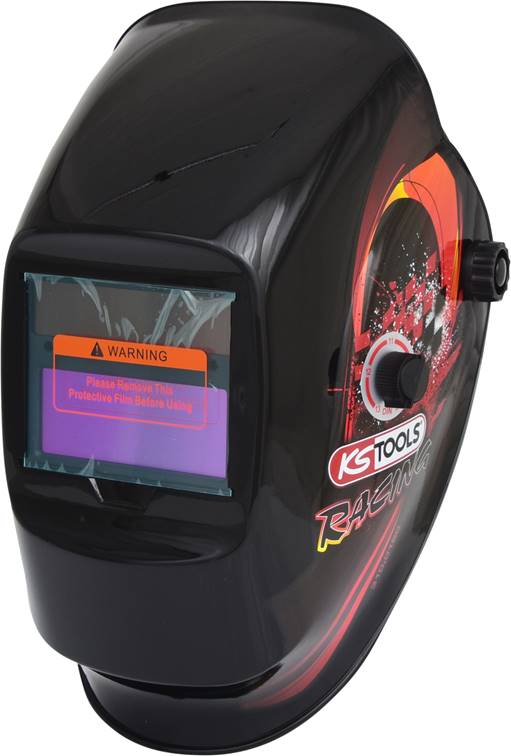 KS Tools 310.0180 Schweißer-Schutzhelm, Racing Design