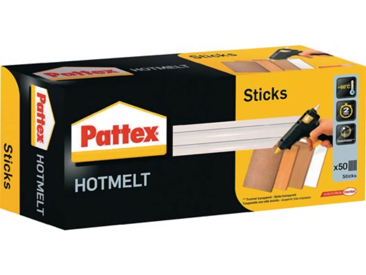 PATTEX PTK1 / 113913 Heißklebepatrone Hot Sticks Länge 200 mm Klebepatronen-Ø 11