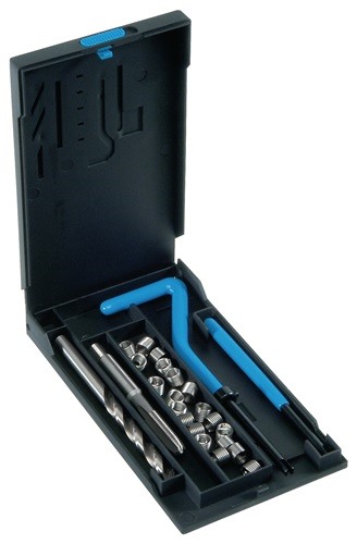 V-COIL 04013 Gewindereparatur-Satz DIN 8140 Typ Standard M8x1 mm rostfreier Stah