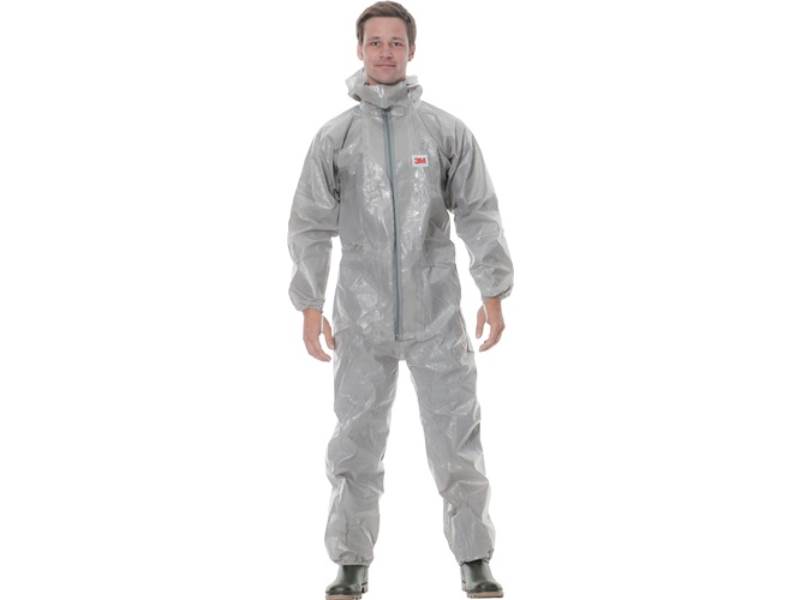 3M 7000089690 Schutzanzug 4570 Größe XL grau PSA-Kategorie III