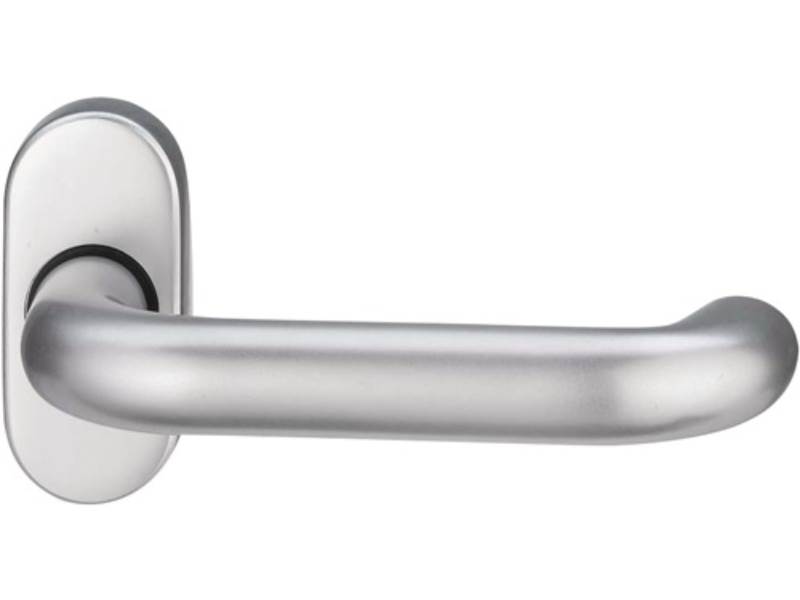 EDI 1030/2133/00 Feuerschutzdrückerlochteil 1030/2133 Edelstahl EST gerade Vierk