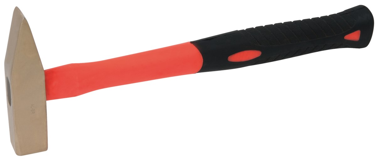 KS Tools 963.2025 BRONZEplus Schlosserhammer 2000 g, mit Fiberglasstiel