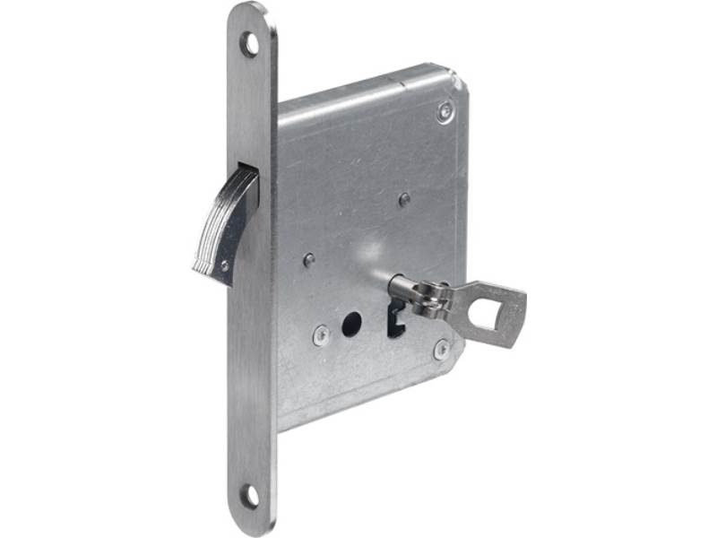 BKS 3720009 Zirkelriegelschloss 0371/0372 Zirkelriegel BB Edelstahl abgerundet 2