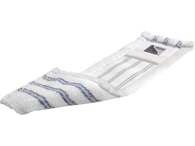 SPRINTUS 301021 Wischmopp  mit Taschen Mikrofaser, weiß/blau B400mm