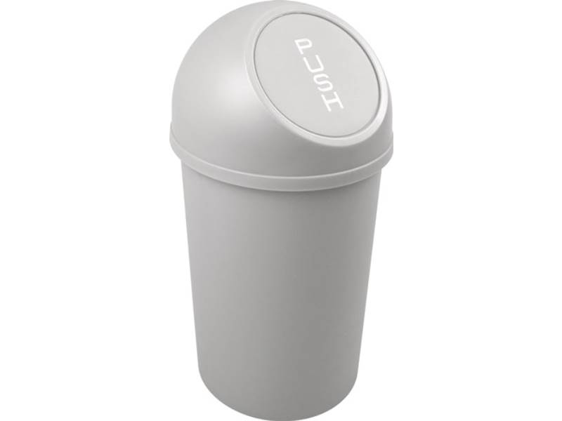 HELIT H2401182 Abfallbehälter  H490xØ253mm 13 l lichtgrau
