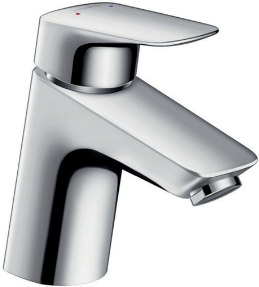 HANSGROHE 71074000 Einhebel-Waschtischmischer LOGIS chrom DN 15, für offene Warm