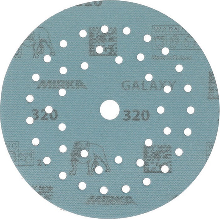 MIRKA FY6M205032 Haftschleifscheibe GALAXY Grip Multifit 125 mm Körnung 320 für