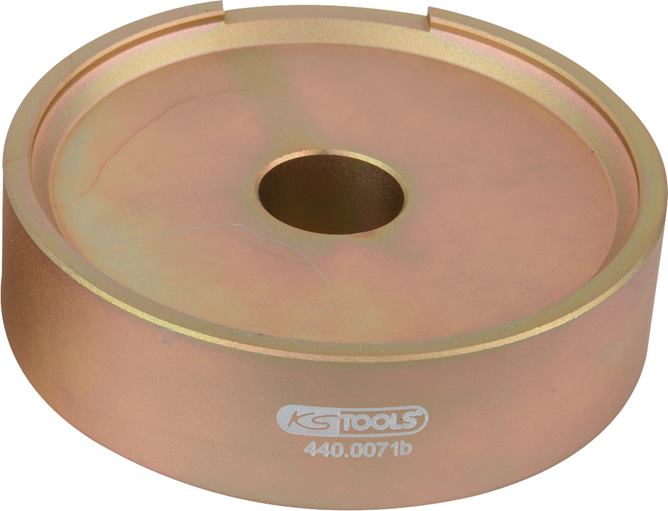 KS Tools 440.0071B Montage-Gegenhalteplatte VW, Ø 92 mm