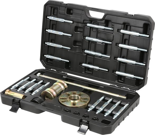 KS-Tools 700.1530 Universal-Radnaben- und Gelenkwellen-Abzieher-Satz, 30-tlg