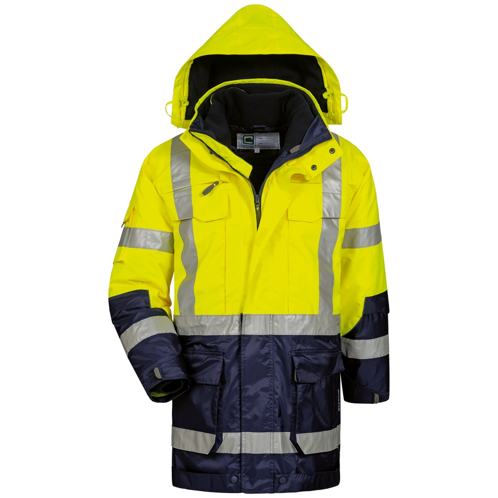 Gr .3XL (66/68) *JEKYLL* WARNSCHUTZPARKA GELB/MARINE gelb *JEKYLL* HIGH VIS PARK