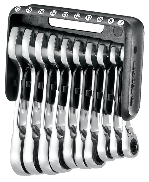 Facom 467BS.JP10PB Knarren-Ringschluessel Set 10-tlg