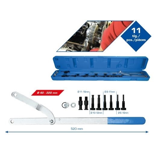 Brilliant Tools  BT595750 Universal-Gegenhalter-Satz, 11-tlg.