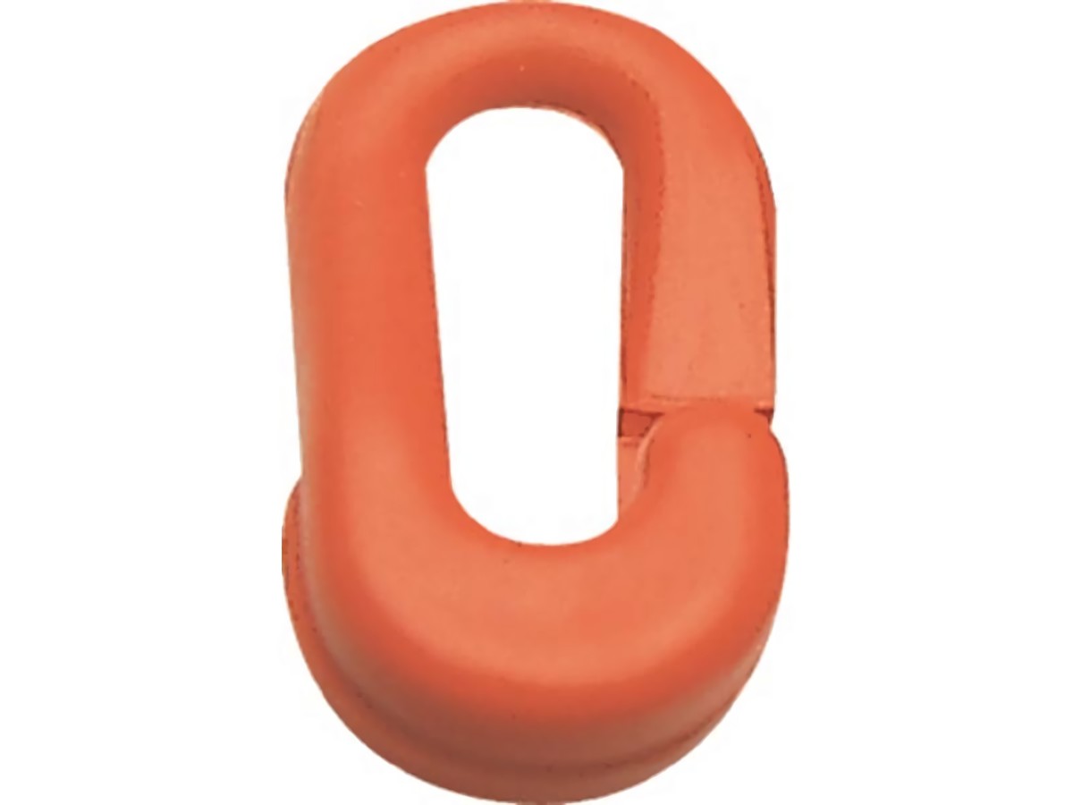 Notglied Kunststoff rot 6 mm  für Absperrketten