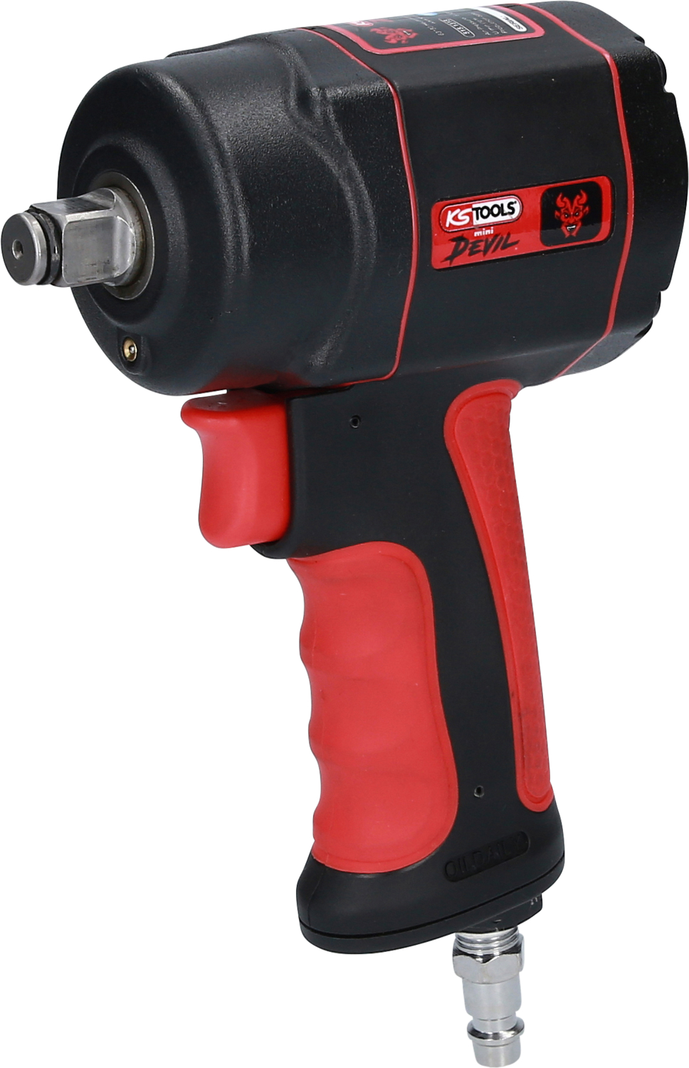 KS Tools 515.1315 1/2'' THE miniDEVIL Hochleistungs-Druckluft-Schlagschrauber, 1