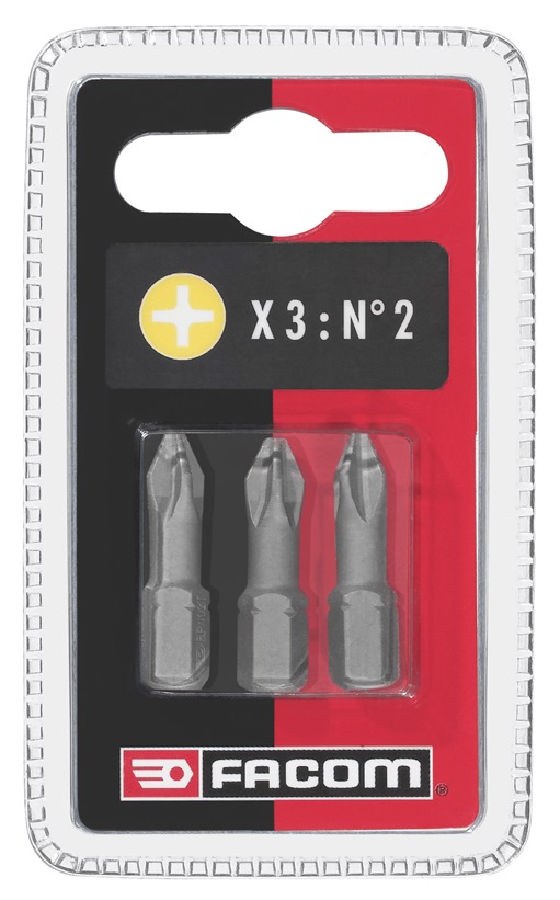 Facom EP102T.J3 Bits Serie 1 High Perf - PH2, 3-tlg