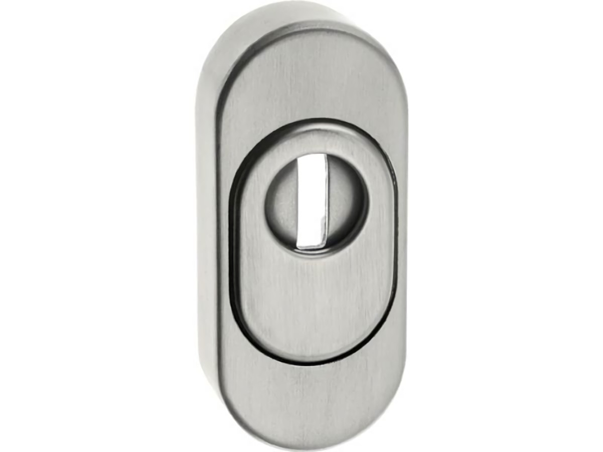 EDI 0815/0000/01 Schlüsselrosette 0815/0000 Aluminium F1 Schildstärke 14,5 mm PZ