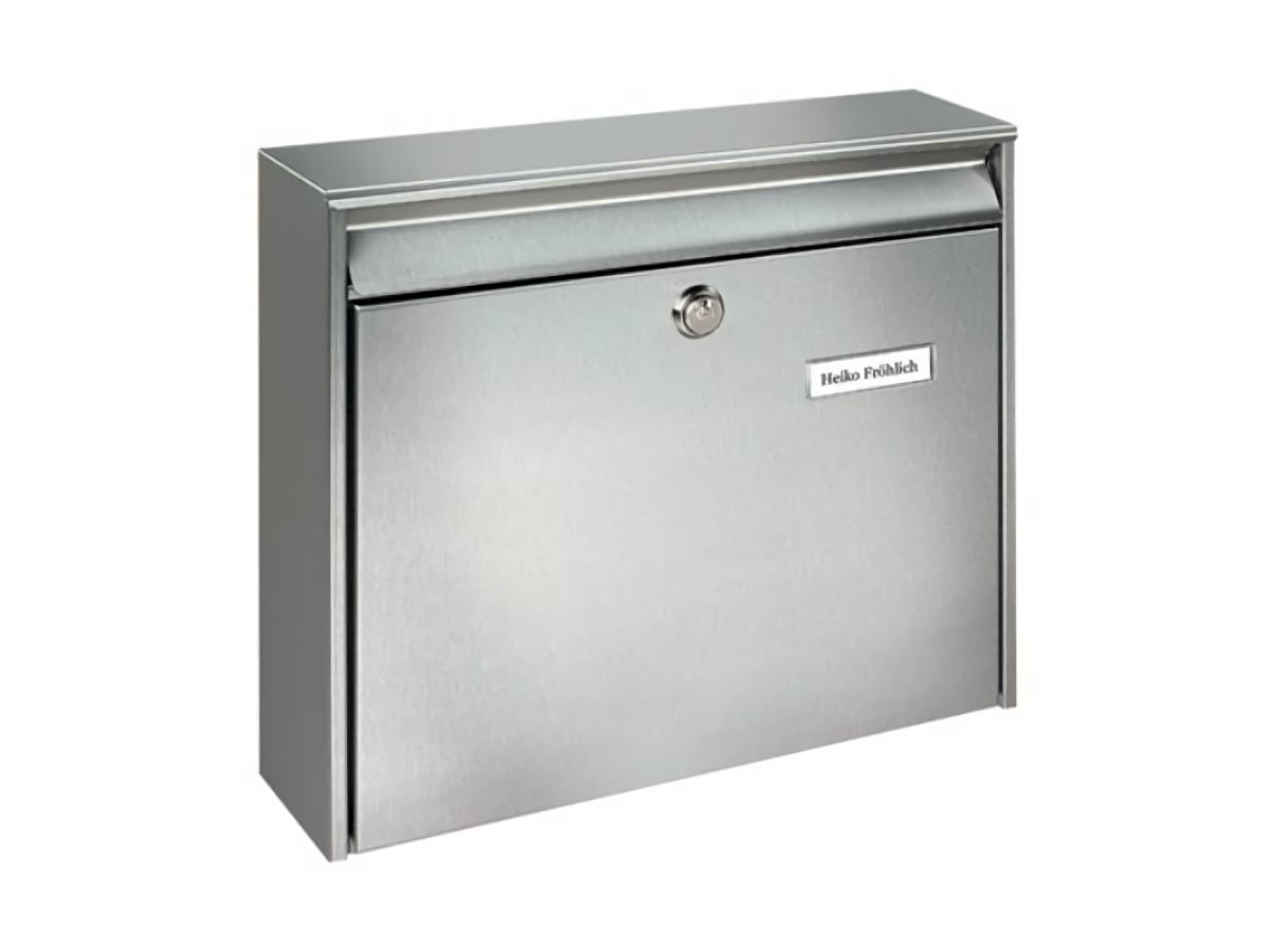 BURG-WÄCHTER 3877NI Briefkasten Borkum Höhe 322 mm Breite 362 mm Tiefe 100 mm Ed