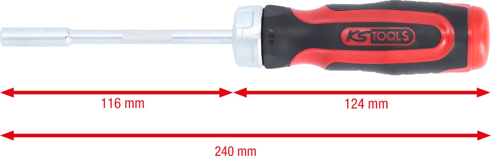 KS Tools 12 in 1 Ratschen-Bit-Schraubendreher