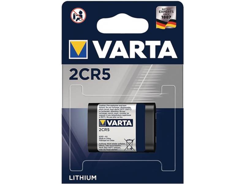 VARTA 06203   301 401 Batterie ULTRA Lithium 6 V 2CR5 1400 mAh 2CR5 6203