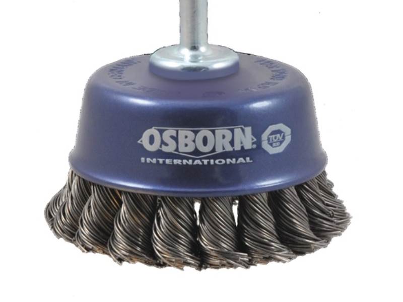 OSBORN 1004608151 Topfbürste  D. 65 mm Drahtstärke 0,5 mm Stahl 6000 min-¹