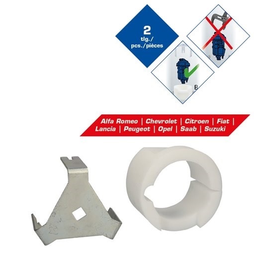 Brilliant Tools  BT536000 Kraftstofffilter-Werkzeug für JTD Motoren, 2-tlg.