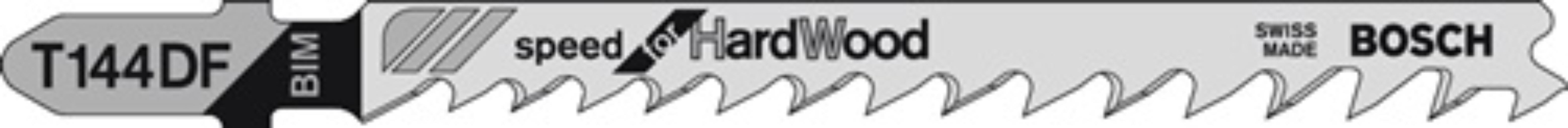 BOSCH 2608634567 Stichsägeblatt T 144 DF Gesamtlänge 100 mm Zahnteilung 4 -5,2 m