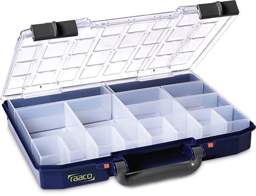 RAACO 143615 Sortimentskasten CarryLite 55 4x8-16 B337xT278xH57mm 16 Fächer