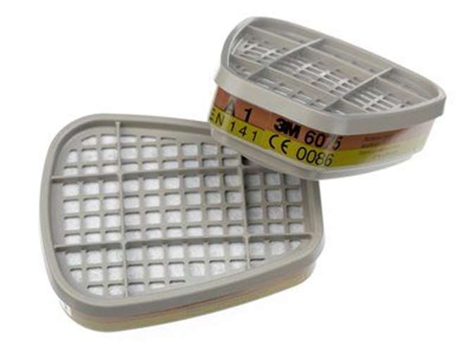 3M 6055 Filter A2 Bajonett-Anschluss  für Maskenserien 6000, 7000+7500