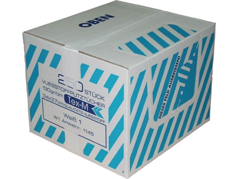 ITEX H0241145W Putztuchvliesstoff  L370xB340ca.mm weiß