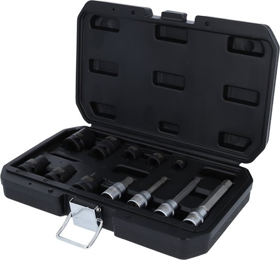 KS-Tools 150.2400 Bremssattelverschraubung-Spezialstecknuss-Satz, 12-tlg
