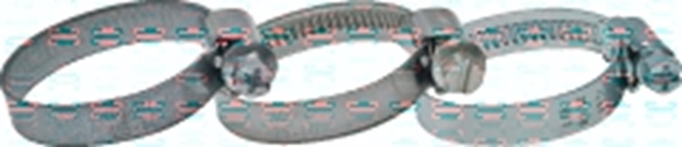 9mm Schlauchschelle 8 - 12mm, Stahl verzinkt (NORMA) SS 12 Schlüsselweite:7 mmOptional:mit Flügelgriff -FG*Schlitzschraube und Band aus Edelstahl (W4), **ähnlich DIN 3017-1