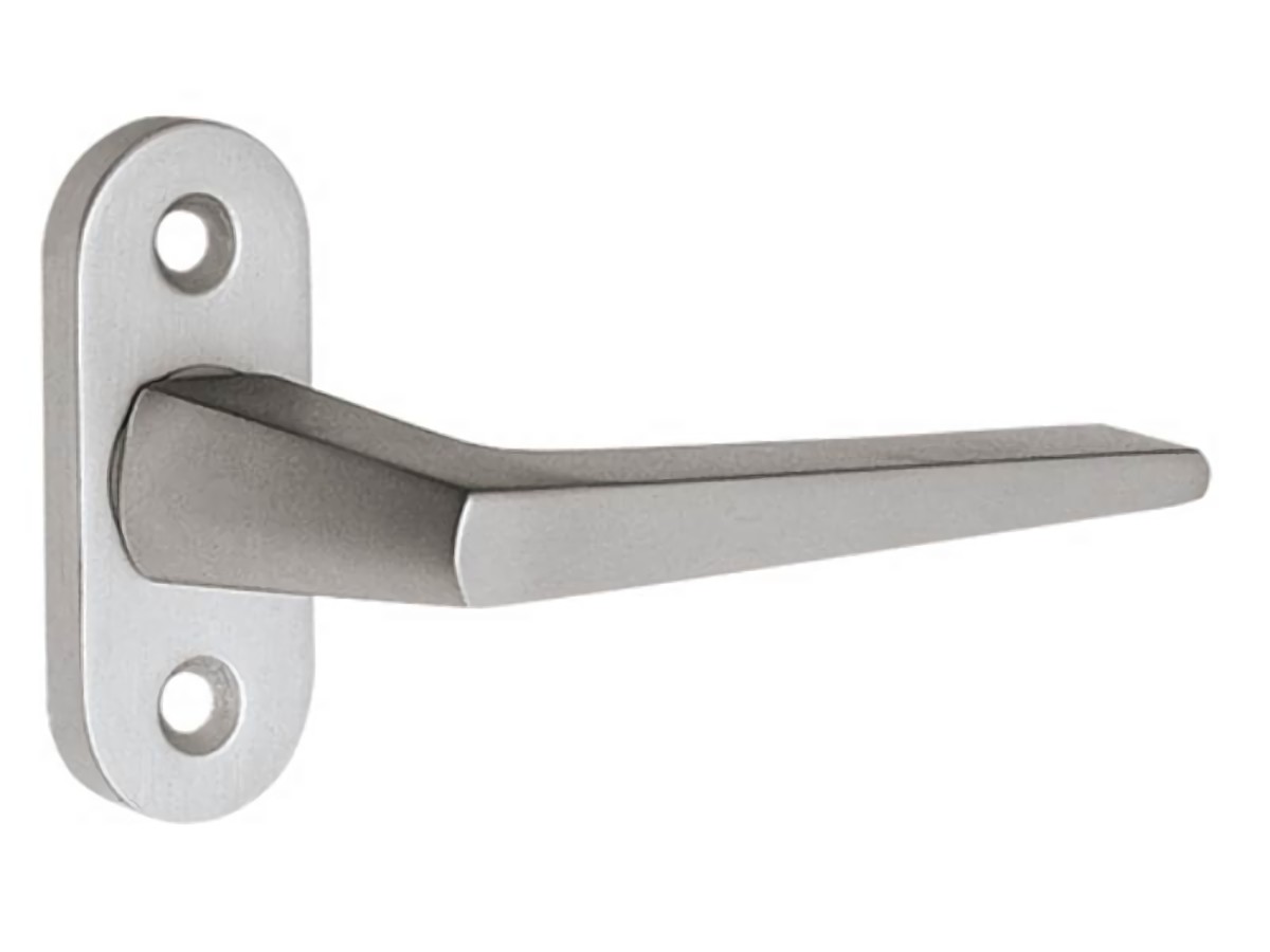 EDI 1512/0000/02 Fenstergriff 1512/0000 Aluminium 35 mm F2 / neusilberfarbig Sta