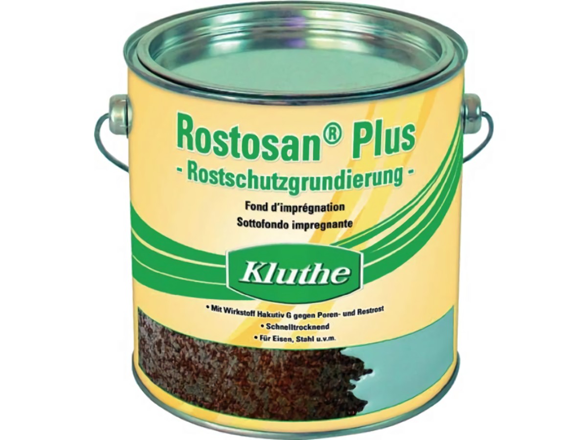 KLUTHE 011210333009-0204 Rostprimer Rostosan® Plus rotbraun 2500 ml