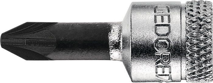 GEDORE 6187130 Steckschlüsseleinsatz IKS20 PZD 1/4 '' PZD PZD 1 Länge 37 mm