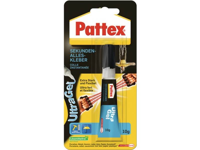 PATTEX PSG4C Sekundenkleber Ultra Gel 10 g  farblos