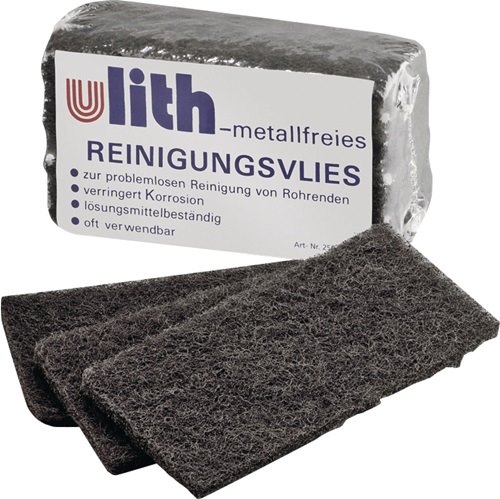 ULITH  Reinigungsvlies Very Fine S schwarz Länge 130 mm Breite 75 mm