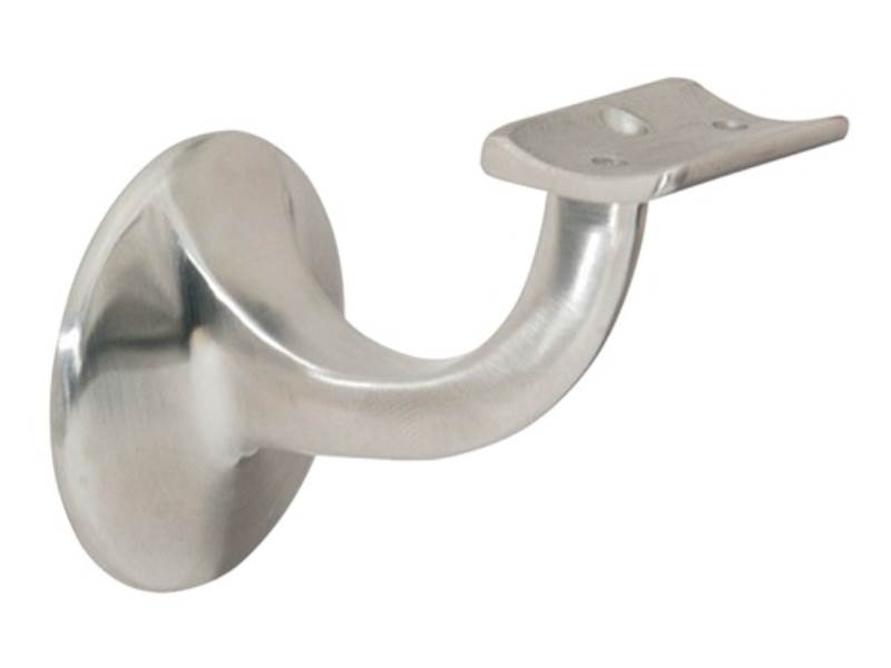 DENI 5230    0000 83 Handlaufträger  Edelstahl matt Durchmesser Wandplatte 55 mm