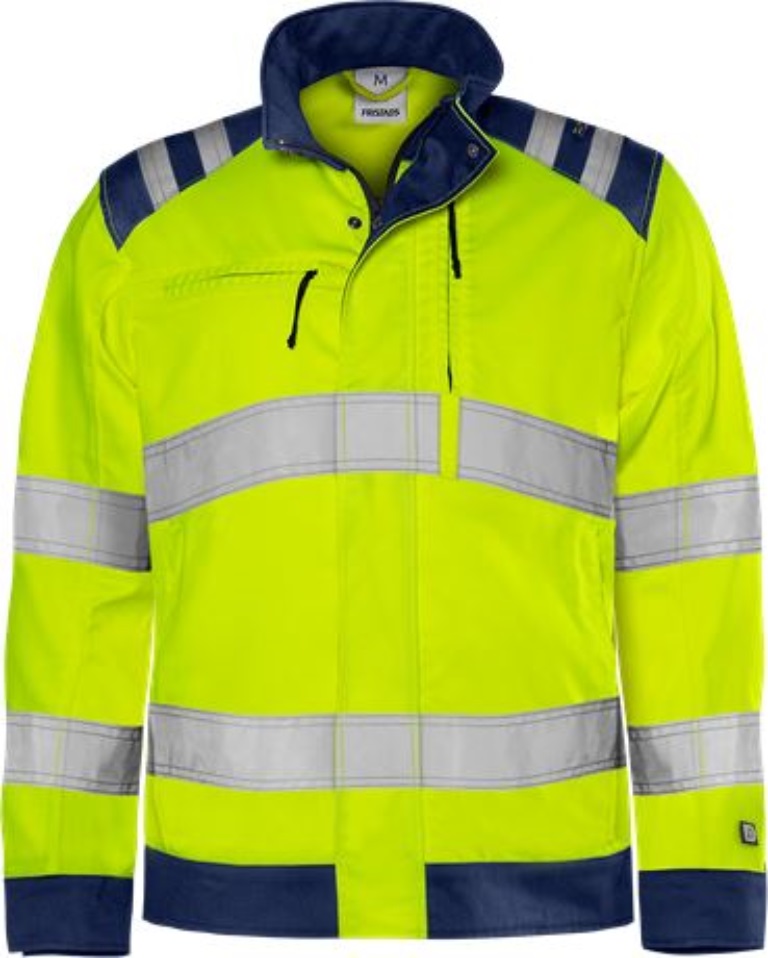 Fristads Kansas 131976-171 High Vis Green Jacke Kl. 3 4067 GPLU Gr.3XL Warnschut