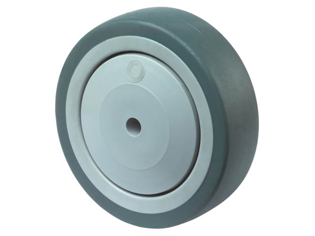 BS A85.151 Ersatzrad Rad-D. 150 mm Tragfähigkeit 100 kg Gummi Achs-D. 10 mm Nabe