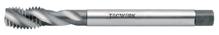 TECWERK 2000867511 Maschinengewindebohrer DIN 5156C G 1/4 Zollx19 HSS-Co ISO 228