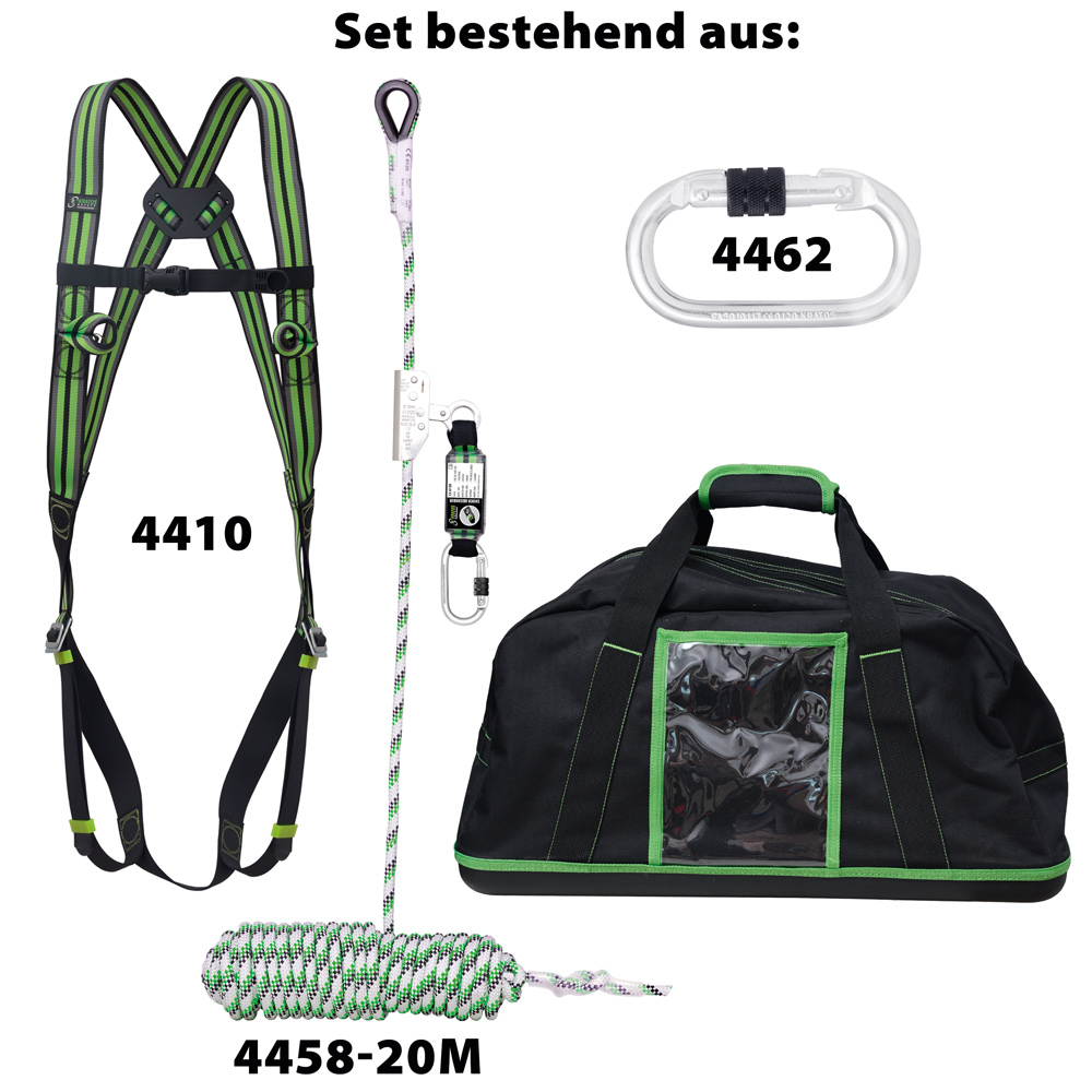 BANDFALLDÄMPFER-SICHERHEITS-SET PLUS 4491, im GERÄUMIGEr TASCHE