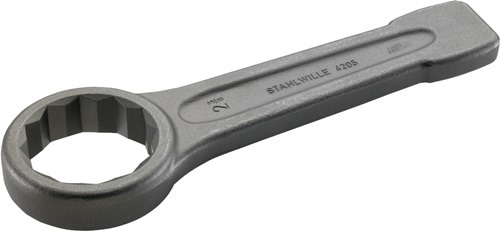 Schlagringschlüssel 4205 SW 41mm L.225mm Spezialstahl STAHLWILLE Spezialstahl · stahlgrau · DIN 7444 Weitere technische Eigenschaften: · Länge: 225mm