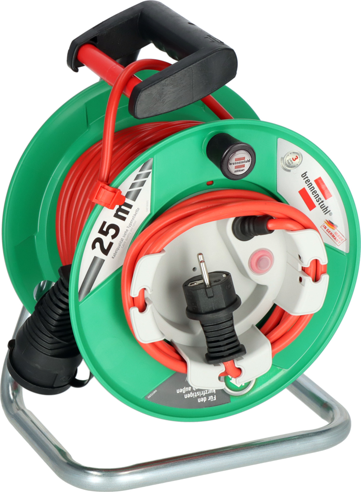 BRENNENSTUHL 1098550001 Kabeltrommel Garant-G 240 23+2m  H05VV-F3G1.5 rot