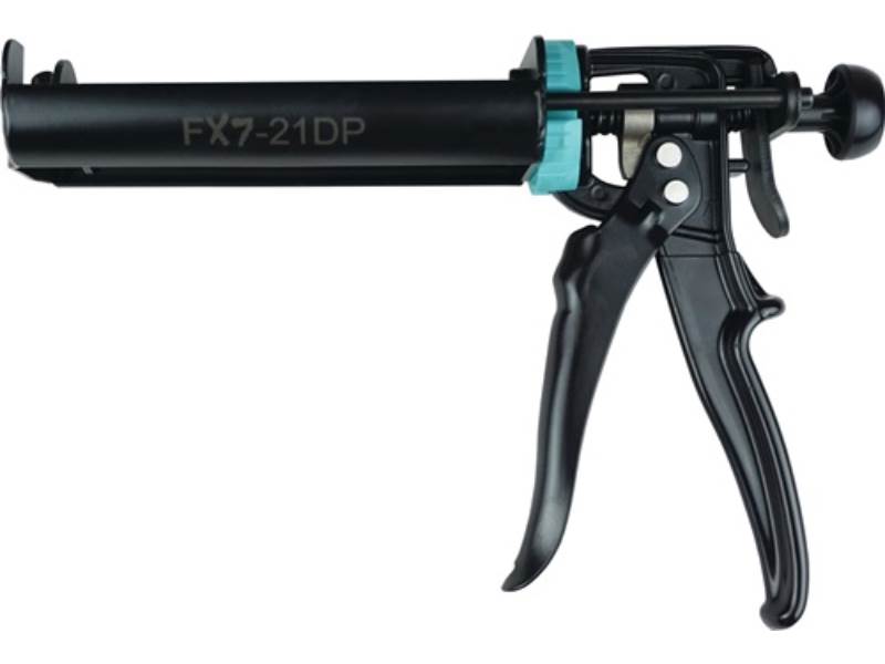 IRION 900093 2K-Dosierpistole FX7-21DP geeignet für 2K-Kartuschen bis 220 ml Übe