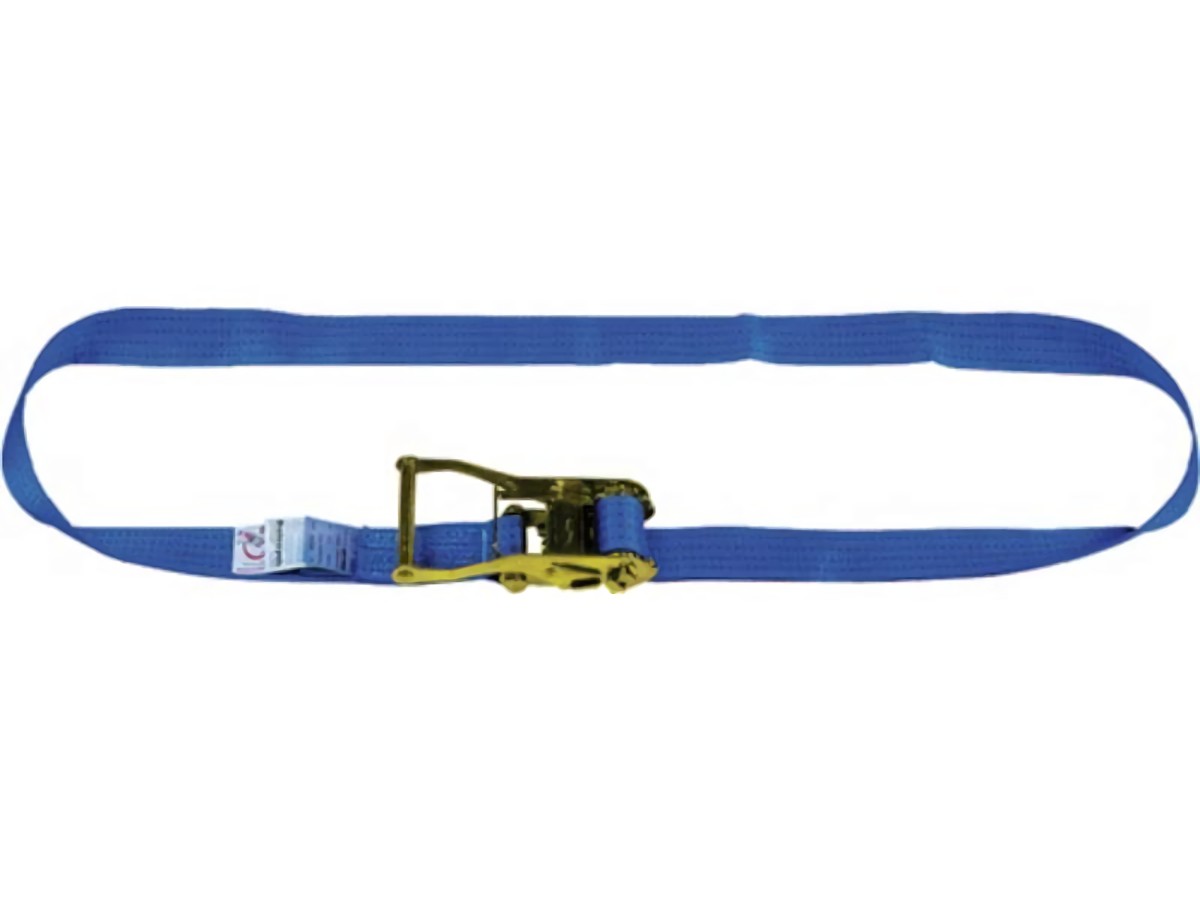 DOLEZYCH 42505001 Zurrgurt DIN EN 12195-2 Länge 8 m Breite 50 mm mit Ratsche LC
