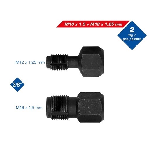 Brilliant Tools  BT601040 Reparaturwerkzeug für Lambdasondengewinde, M18 x 1,5 m