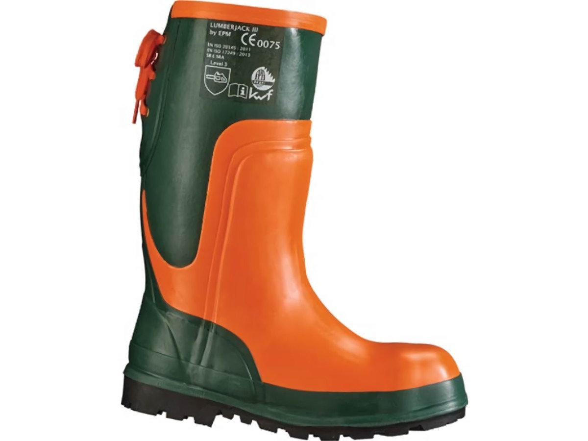 FELDTMANN 35510-47 Forstsicherheitsstiefel Ulme Größe 47 W. extra breit grün/ora
