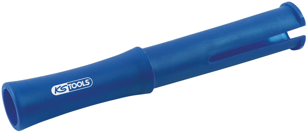 KS Tools 500.8023 Abrollgriff für Lenkradwickelfolie, blau, 260 mm