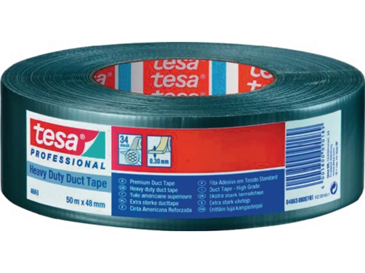 Gewebeband duct tape 4663 silber L.50m B.48mm